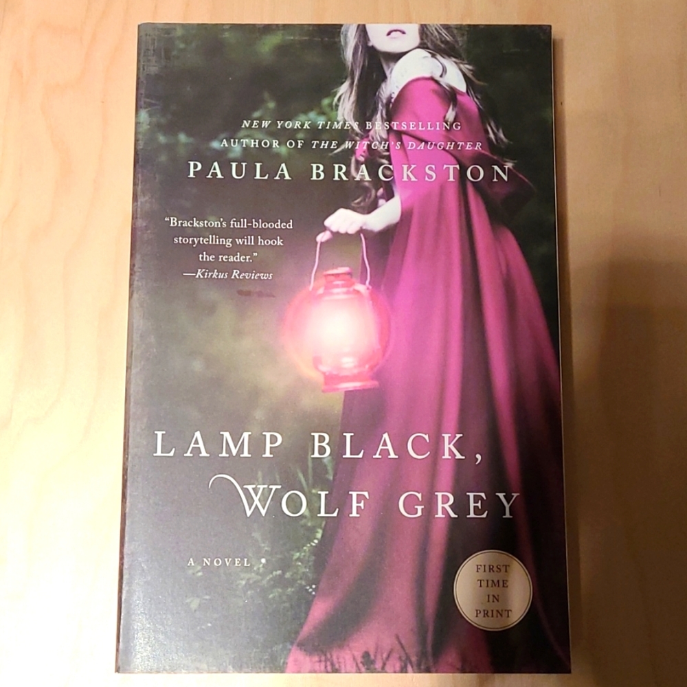 *3/$20 Closet Clearout* Lamp Black, Wolf Grey by Paula Brackston